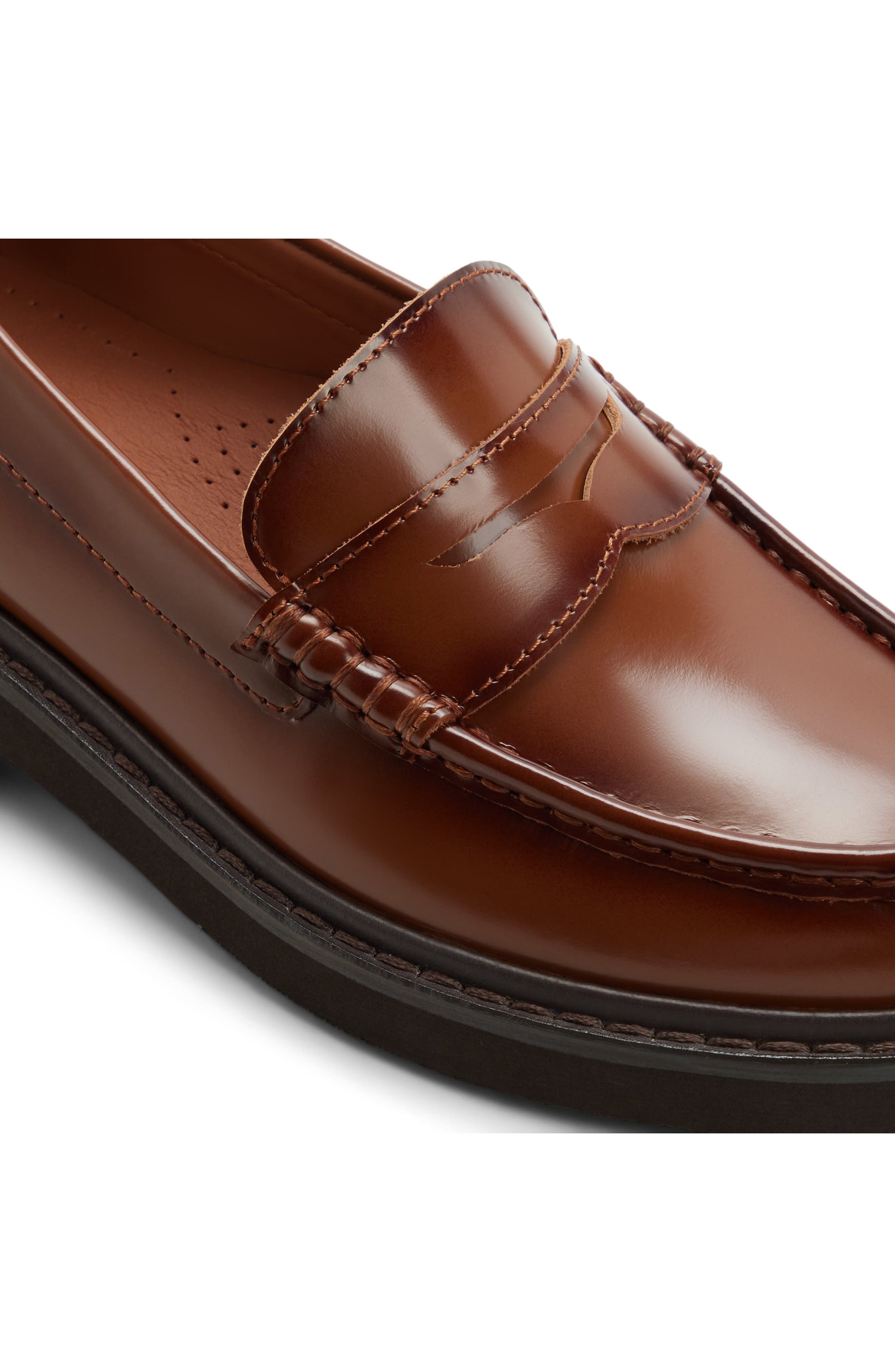 G.H.BASS Grace Penny Loafer, Alternate, color, Espresso