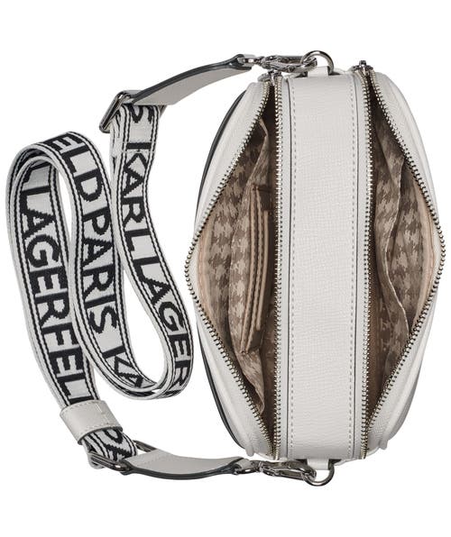 Karl Lagerfeld Paris Maybelle Crossbody In White