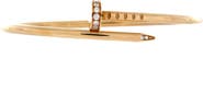 Pre-Owned Cartier Juste un Clou Bracelet 18K Yellow Gold with Diamonds Small