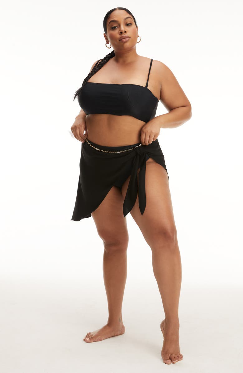 Good American Leg Daze Sarong, Alternate, color, 