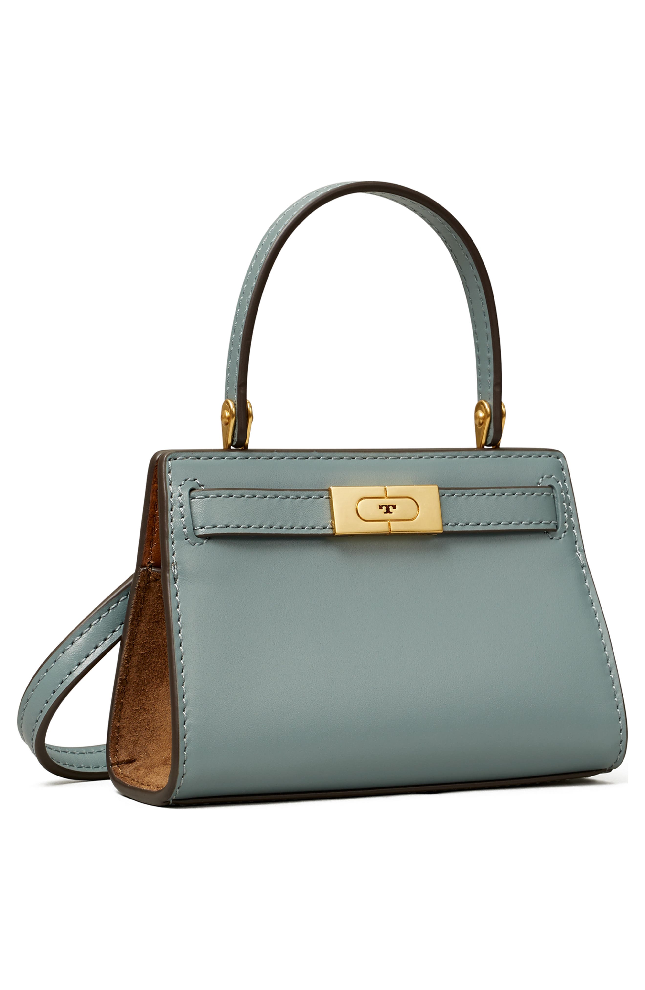 Tory Burch Lee Radziwill Nano Leather Bag, Alternate, color, 