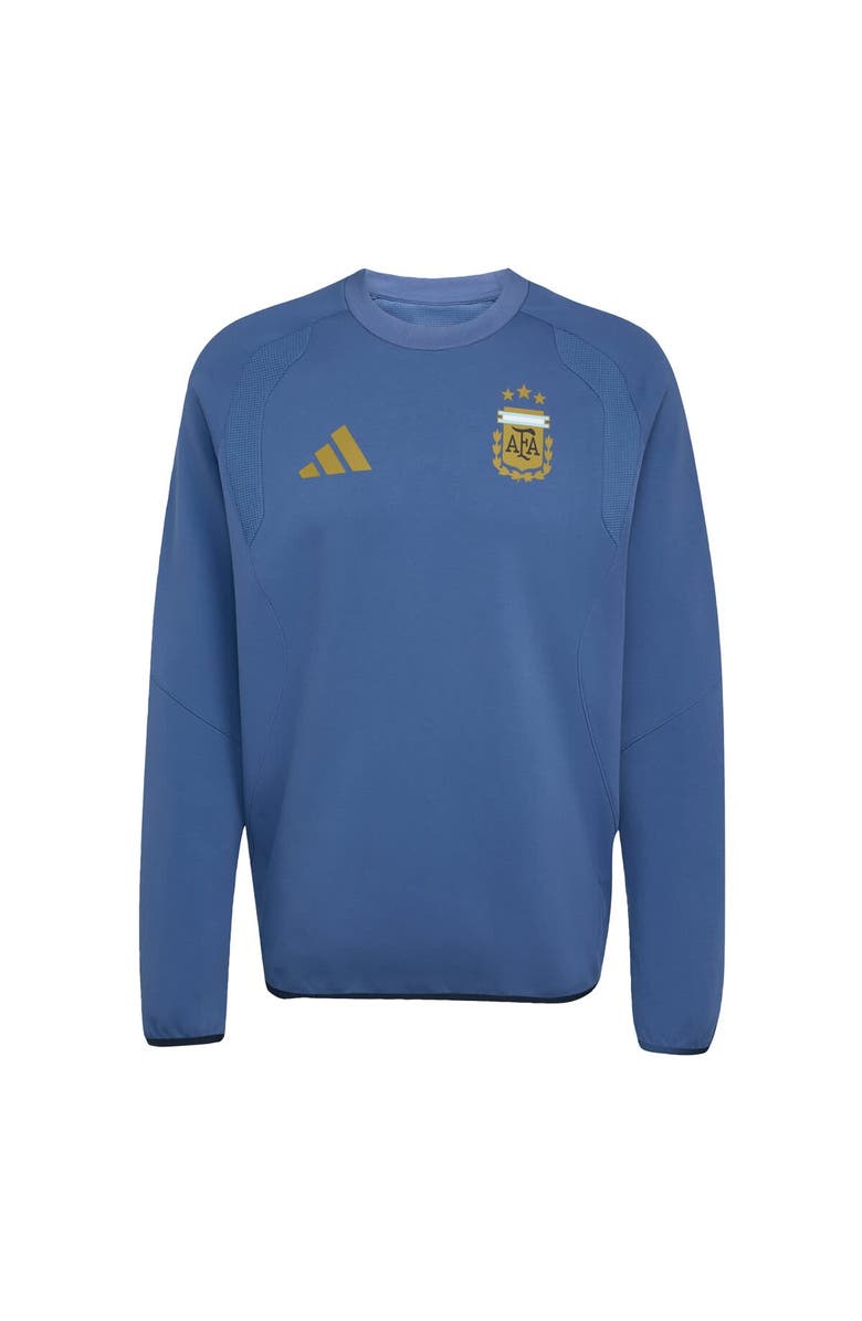 adidas Men's adidas  Blue Argentina National Team FIFA x World Cup Tiro Travel Sweatshirt, Alternate, color, Blue