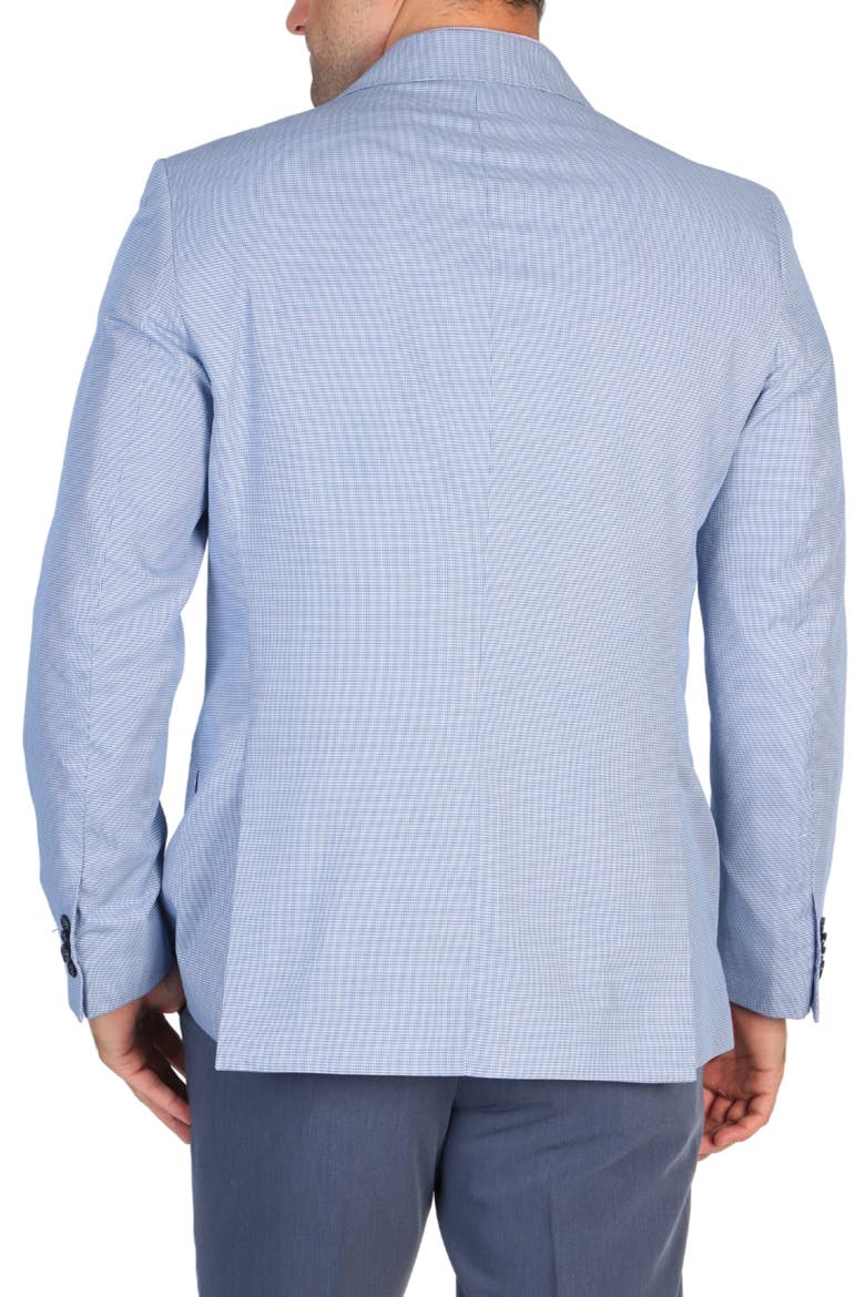 Minihoundstooth Sport Coat, Alternate, color, BLUE