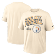 Nike Men's Nike Natural Pittsburgh Steelers Vintage Mod Blown Away Max90 T-Shirt