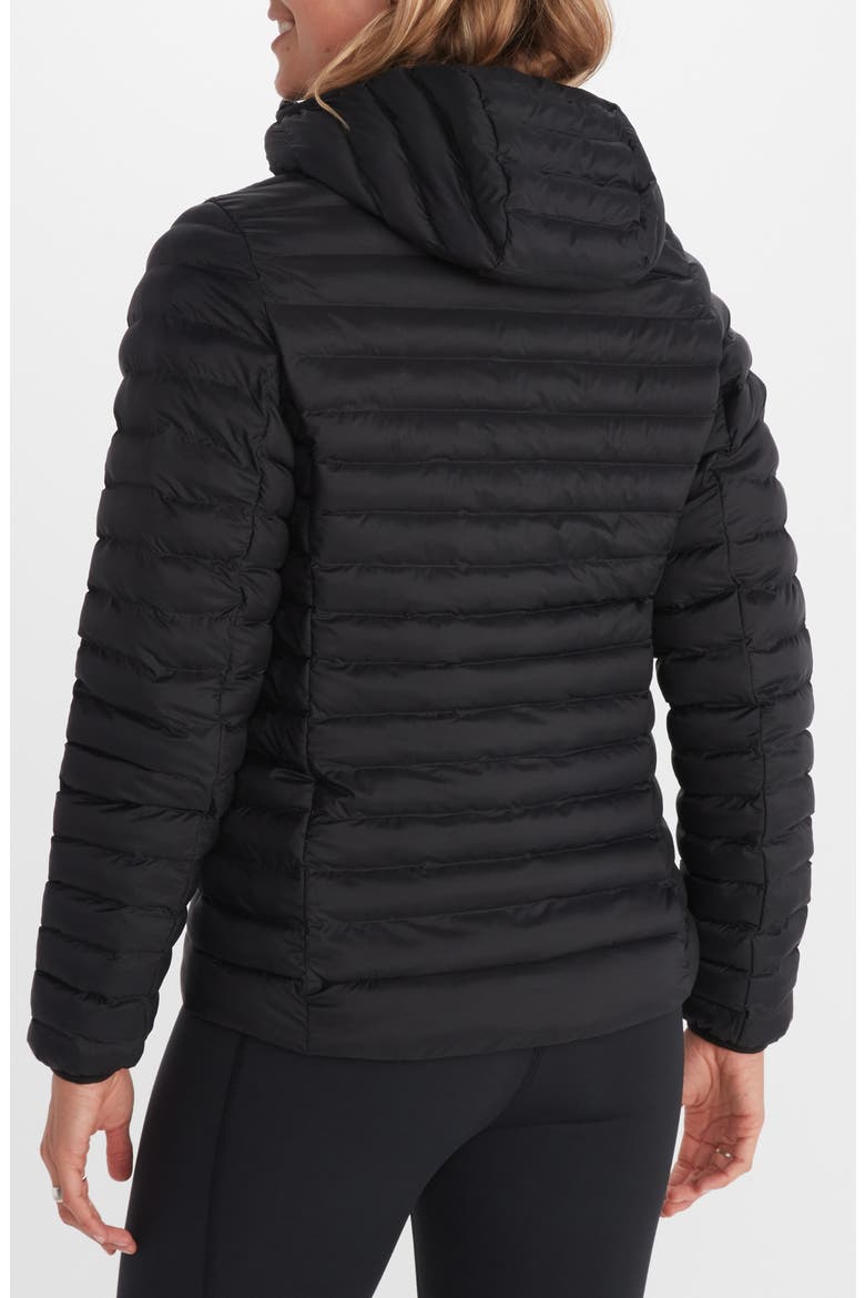 Echo Featherless Hooded Jacket, Alternate, color, BLACK