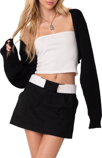 Anya Crop Shrug Sweater