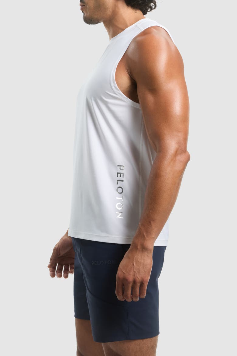 Essential Muscle Tank, Alternate, color, Bright White