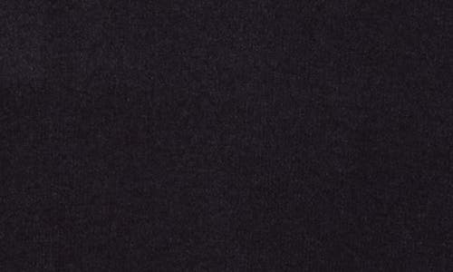 French Connection Long Sleeve Scallop Hem Knit Dress In Black