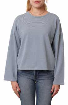 CYRUS Crewneck Drop Shoulder Top