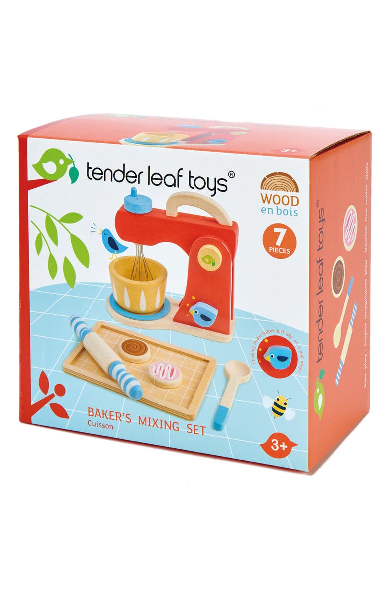 Tender Leaf Toys Baker's Mixing Playset, Alternate, color, Multi