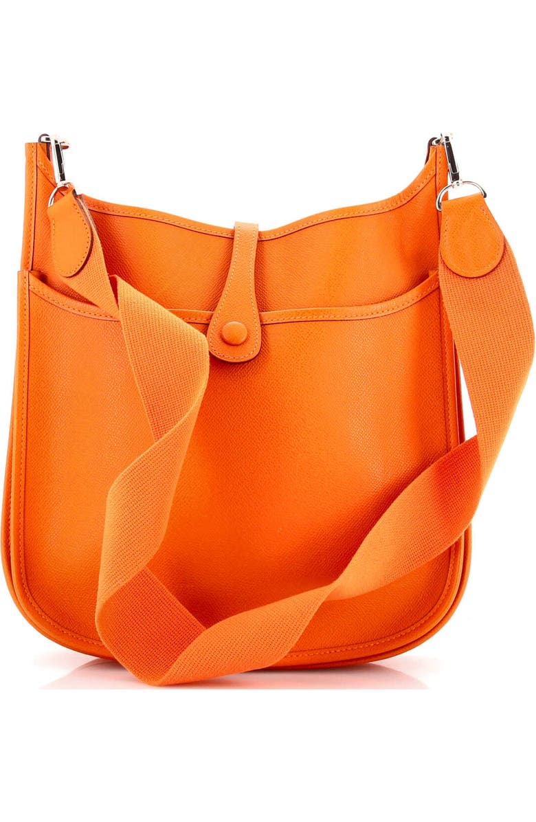 Pre-Owned Hermes Evelyne Bag Gen II Epsom PM, Alternate, color, Orange H