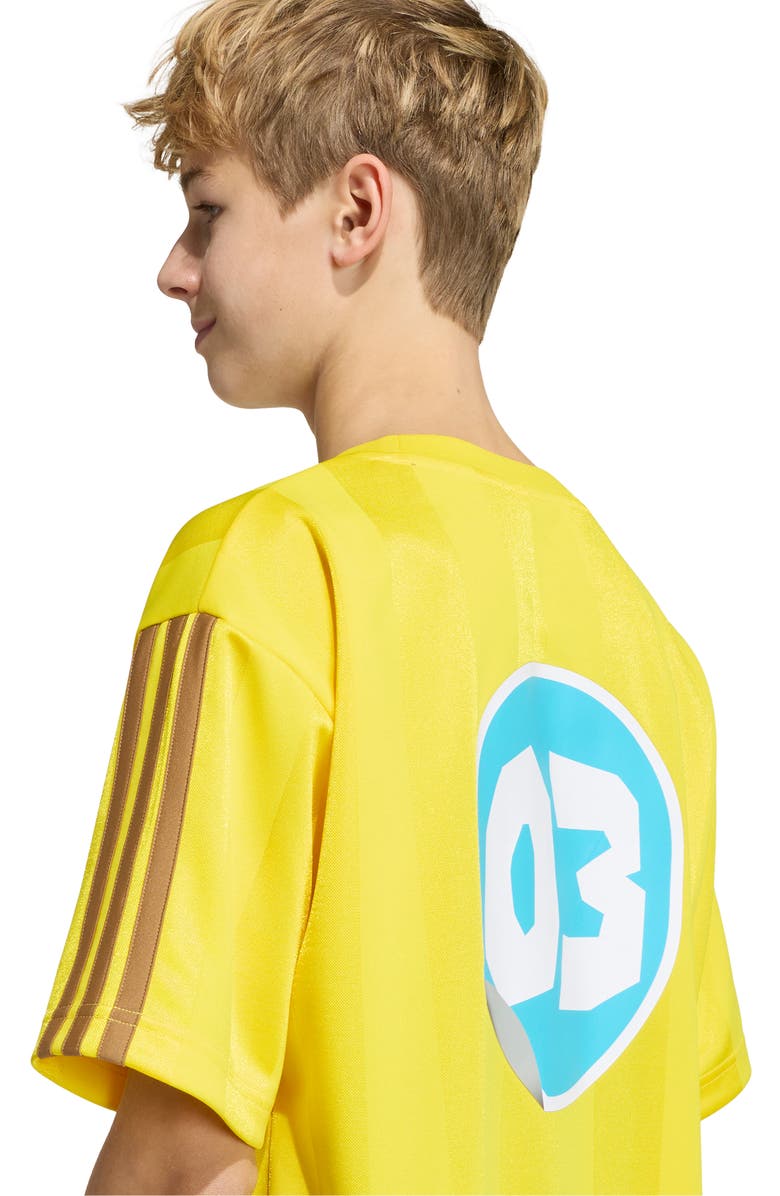 adidas Originals x Fortnite Kids' Peely Jersey, Alternate, color, Yellow