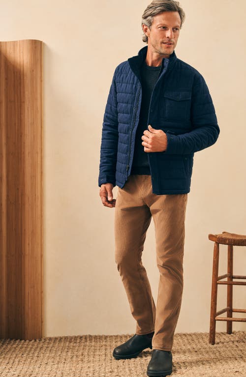 Faherty store Teton Valley Quilted Jacket