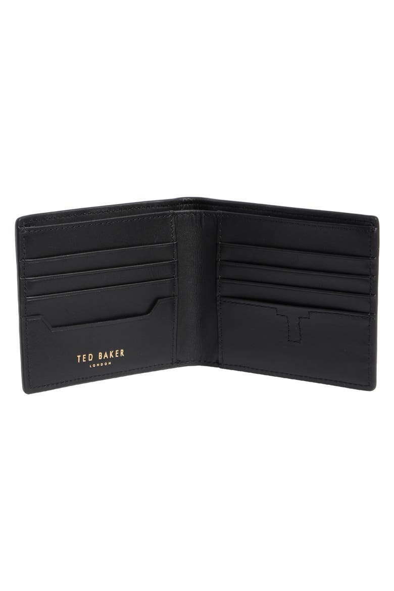 Brockwell Pebbled Bifold Wallet, Alternate, color, BLACK