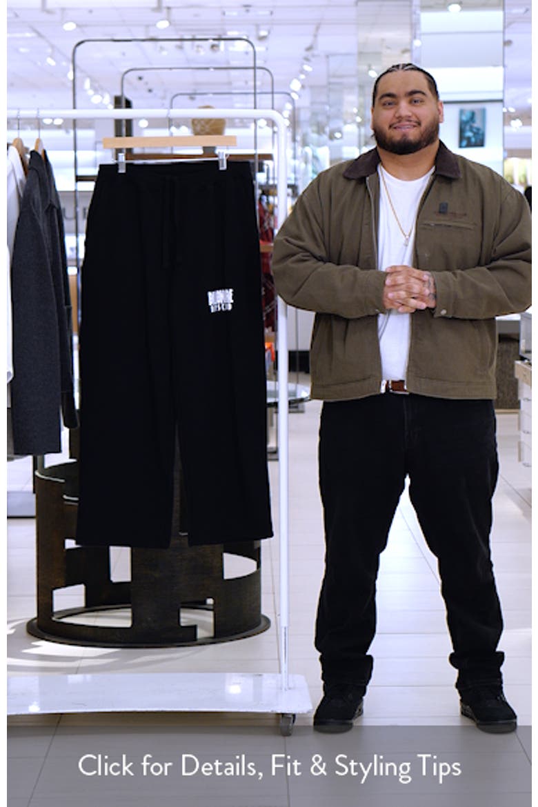 Logo Detail Sweatpants video