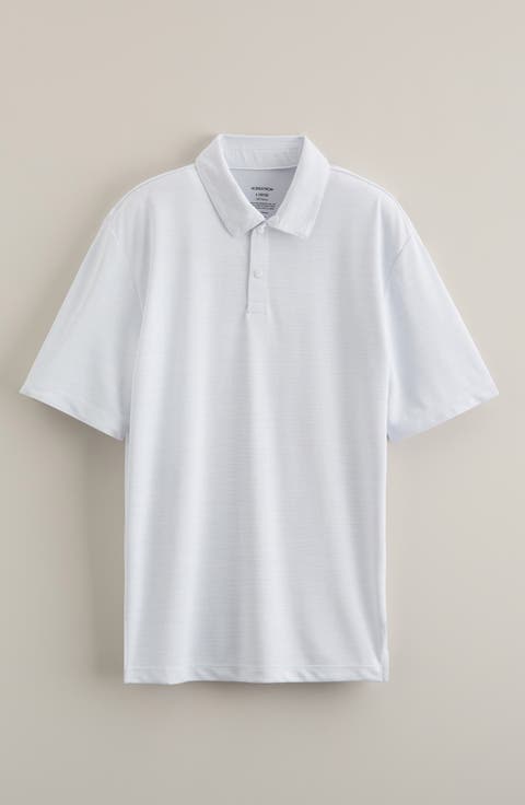 Kids' Mélange Piqué Knit Performance Polo (Toddler, Little Kid & Big Kid)