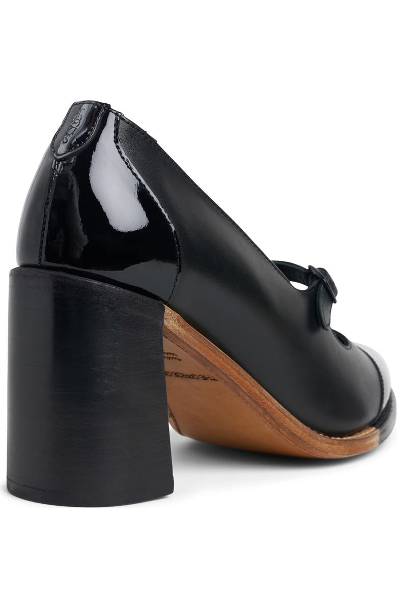THE OFFICE OF US Miss Eliza Block Heel Pump, Alternate, color, Black On Black