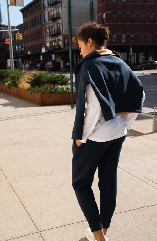 Shop Ansea The Reversible Sweatshirt In Navy