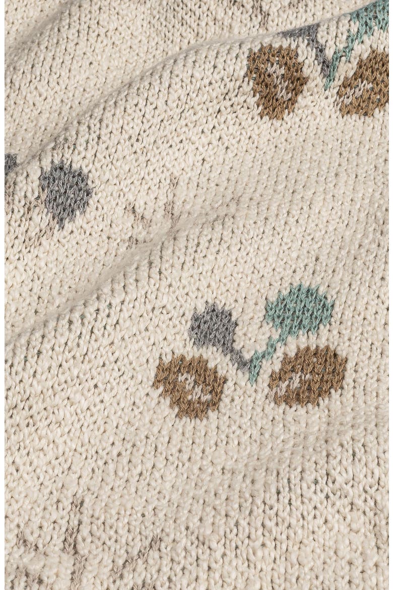 Avery Organic Cotton Muslin Swaddle Blanket, Alternate, color, WHITE