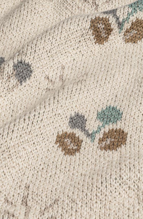 Crane Baby Avery Organic Cotton Muslin Swaddle Blanket In White