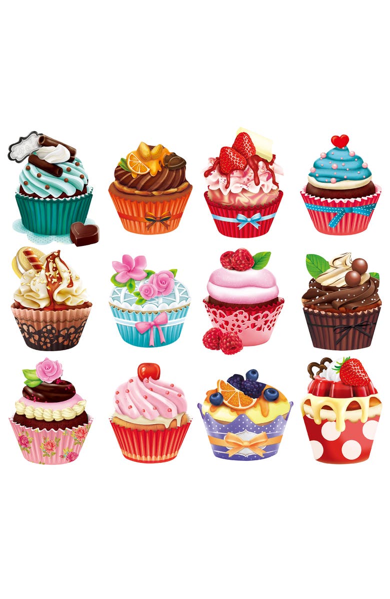 CRA-Z-ART Minishaped Cupcakes 500 Piece Puzzle, Alternate, color, Multicolored