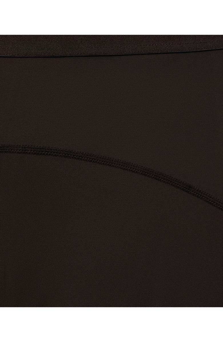 MANGO Selection Zip Hem Leggings, Alternate, color, Brown