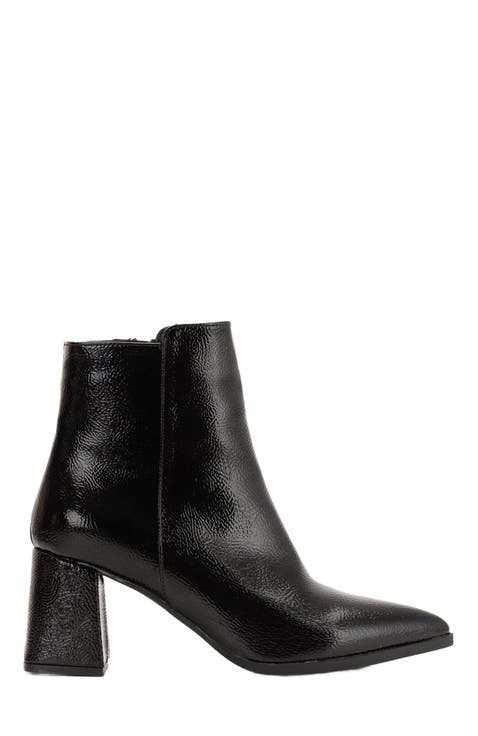 Edith Pointed Toe Ankle Boots
