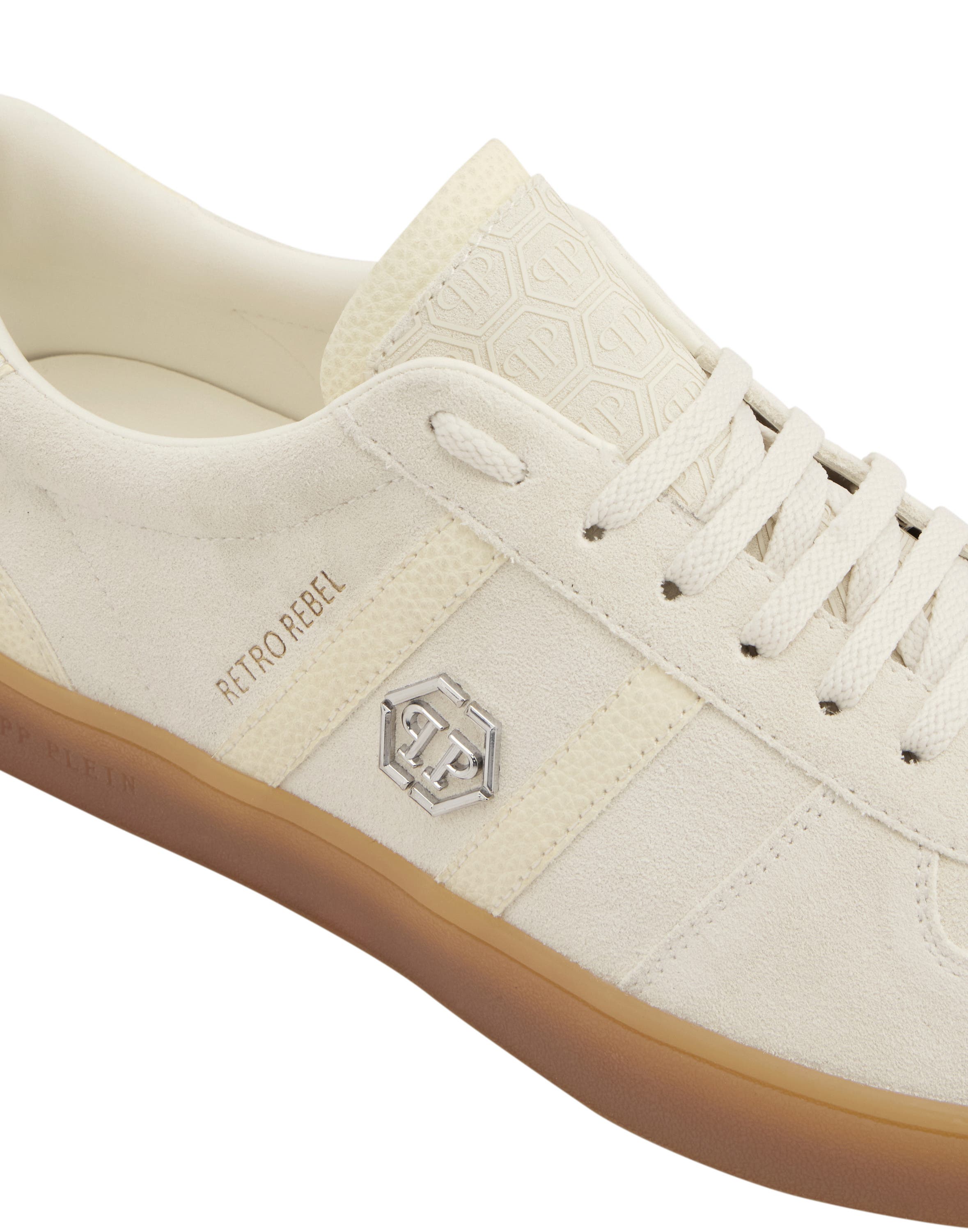 Low-Top Sneakers Retro Rebel Unisex, Alternate, color, white
