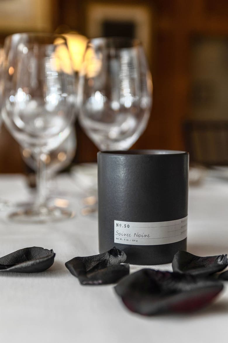 No. 50 Soiree Noire Scented Candle, Alternate, color, Black