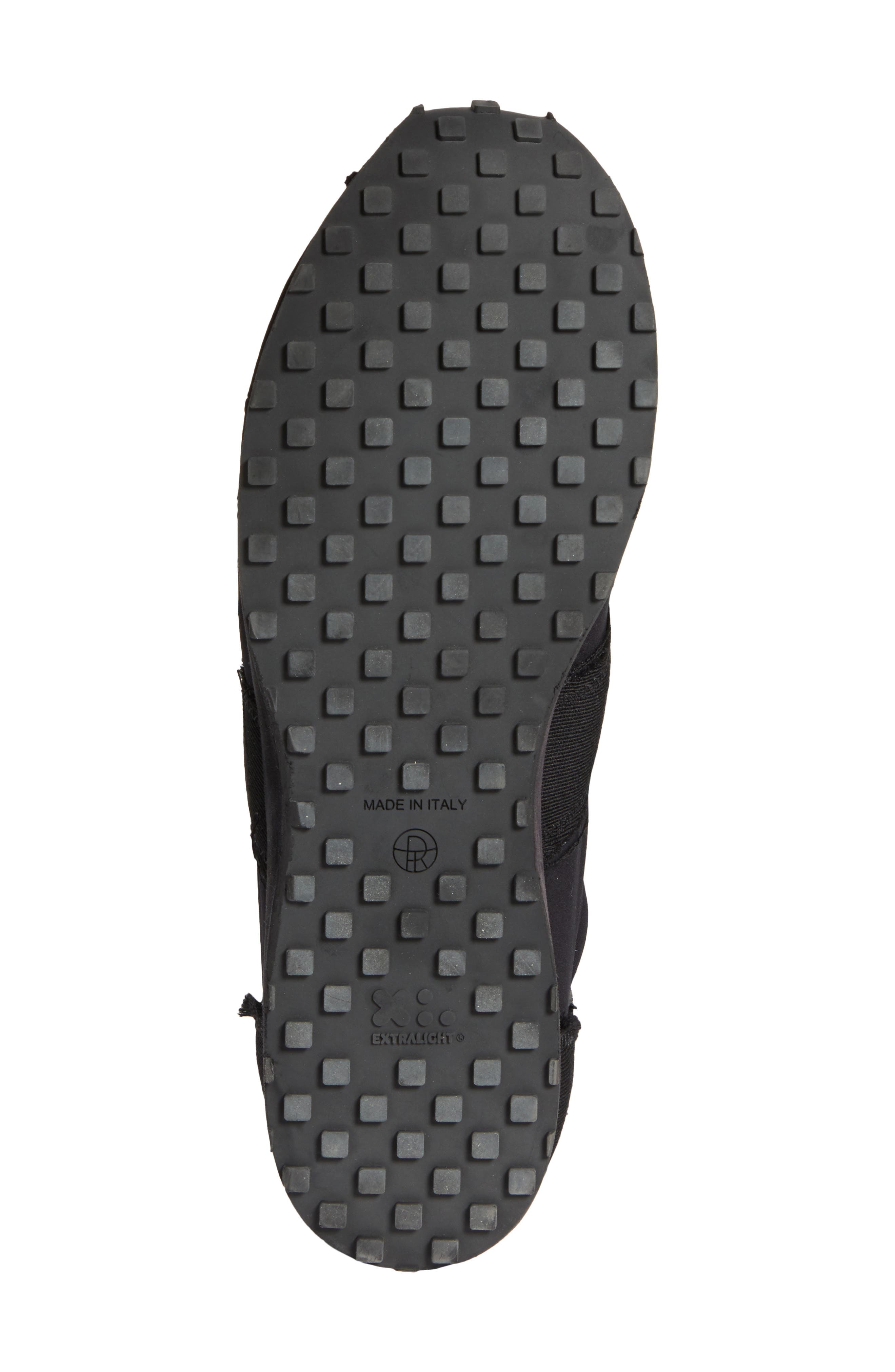 The Row Moveo Distressed Sneaker, Alternate, color, Black/ Light Grey