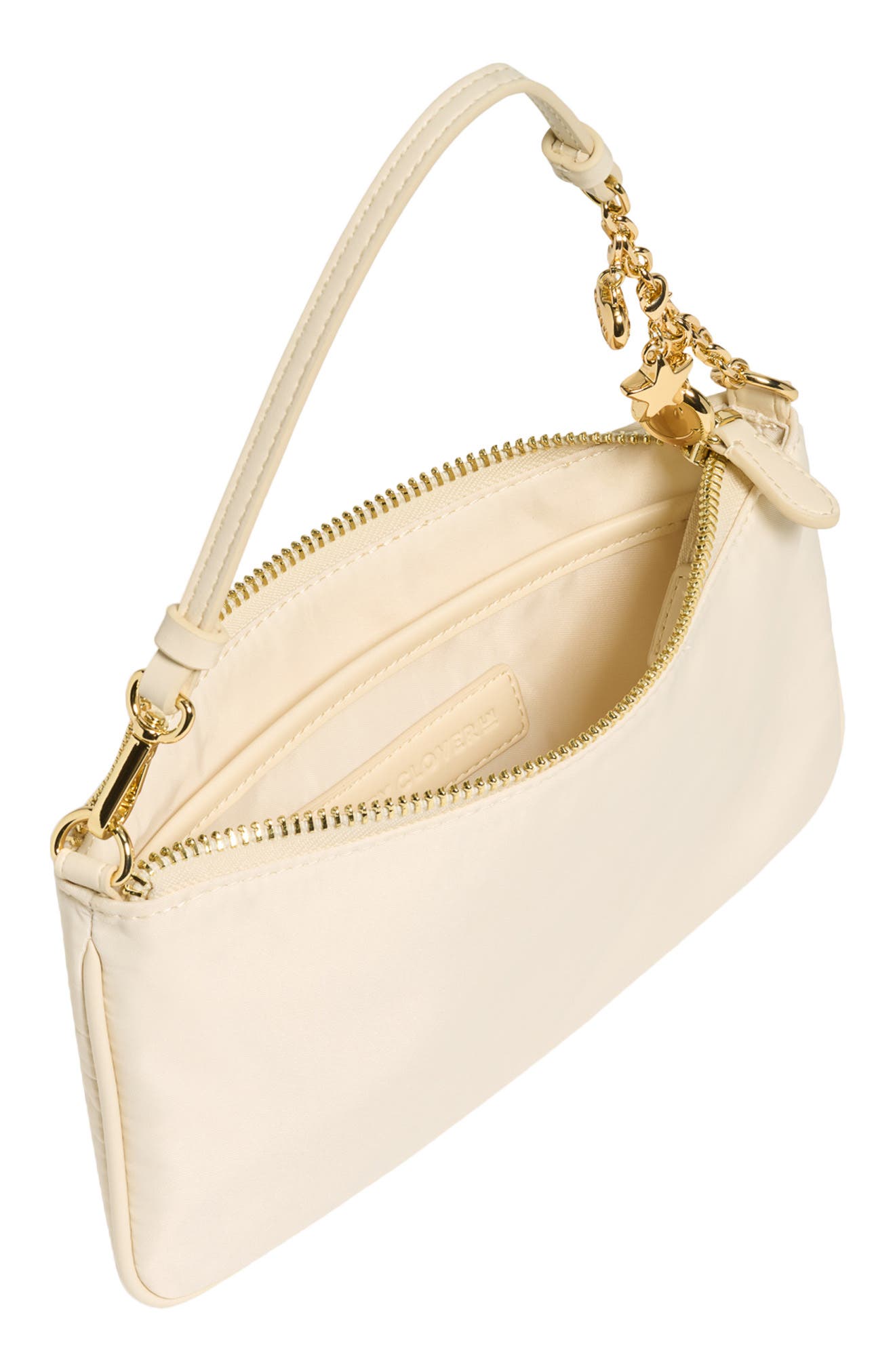 Stoney Clover Lane Flat Wristlet Crossbody, Alternate, color, Light Sand