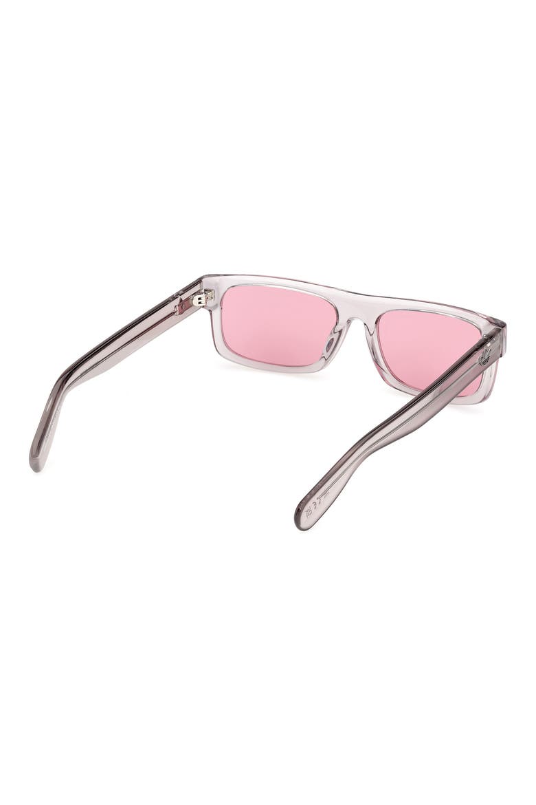 Rectangular Sunglasses, Alternate, color, GREY/ OTHER/ VIOLET