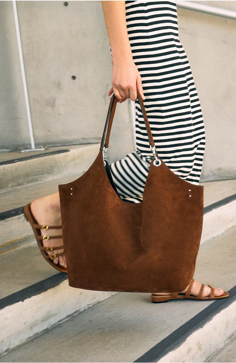Rebecca Minkoff Perfect Suede Tote, Alternate, color,