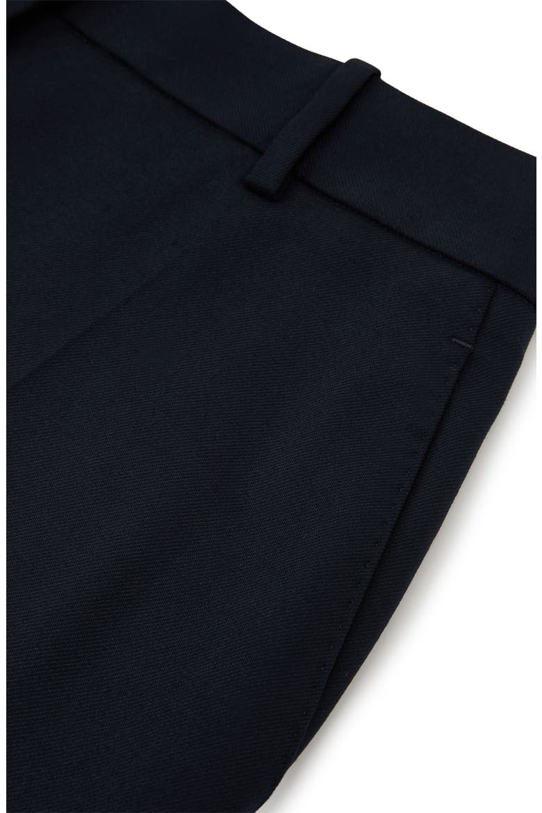 Solene Wool Blend Wide Leg Trousers, Alternate, color, NAVY