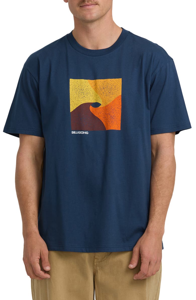 Billabong Minds Eye Cotton Graphic T-Shirt, Main, color, Midnight