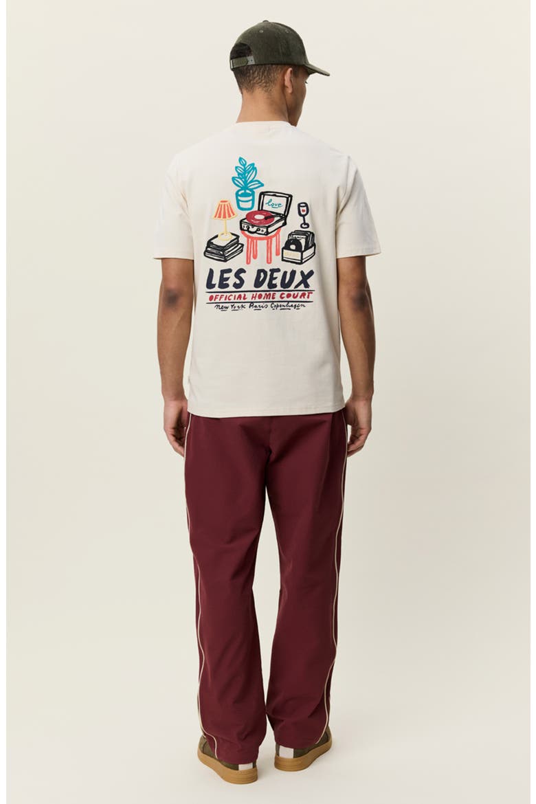 Record Graphic T-shirt, Alternate, color, IVORY