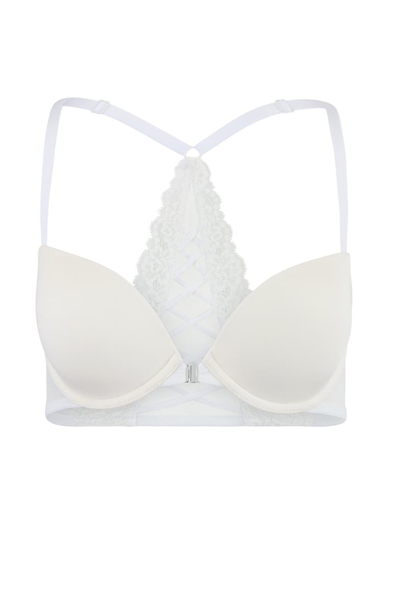 Alara Contour Demi Bra, Alternate, color, White