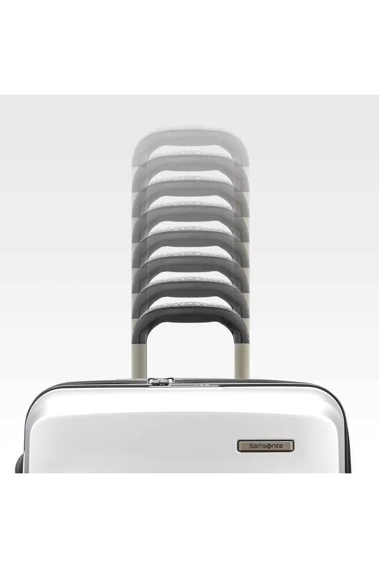Octiv Hardside (Pro Front Pocket 20"/28") 2 Piece Spinner Luggage Set, Alternate, color, Aluminum Silver