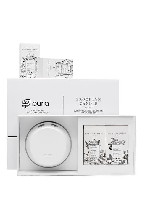 x Brooklyn Candle Best Sellers & Pura 4 Smart Fragrance Diffuser & Refill Set (Limited Edition) (Nordstrom Exclusive)