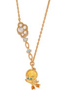 Girls Crew Looney Tunes Tweety Bird Pendant Necklace