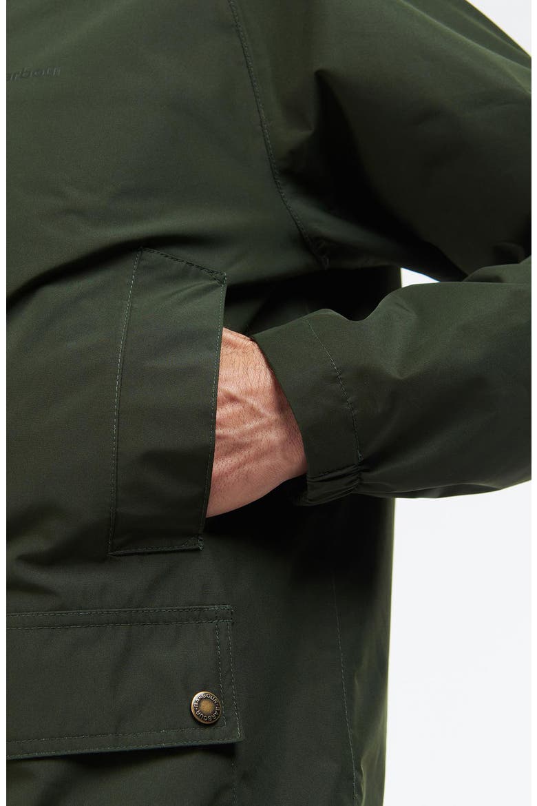 Domus Water Resistant Jacket, Alternate, color, SAGE/CLASSIC