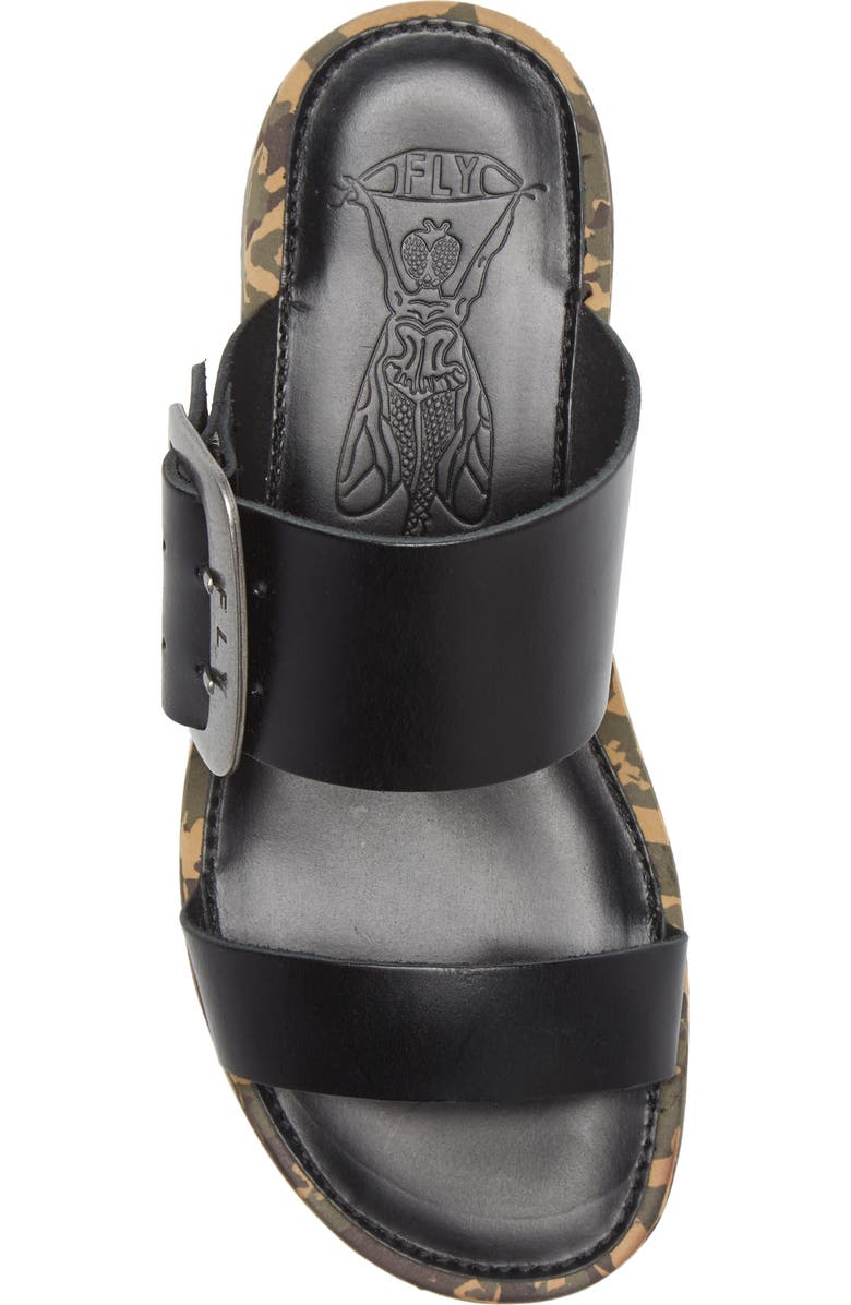 Fly London Cape Slide Sandal, Alternate, color,