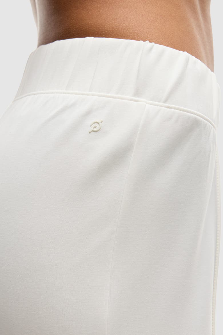 Washed Interlock Pintuck Pant, Alternate, color, Pearl