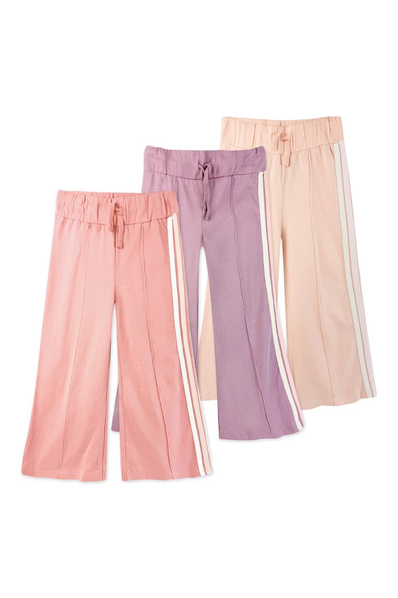 Kids' Wilder Assorted 3-Pack Organic Cotton Sweatpants, Main, color, SORBET