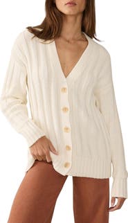 Faherty Sunwashed Laidback Organic Cotton Cardigan