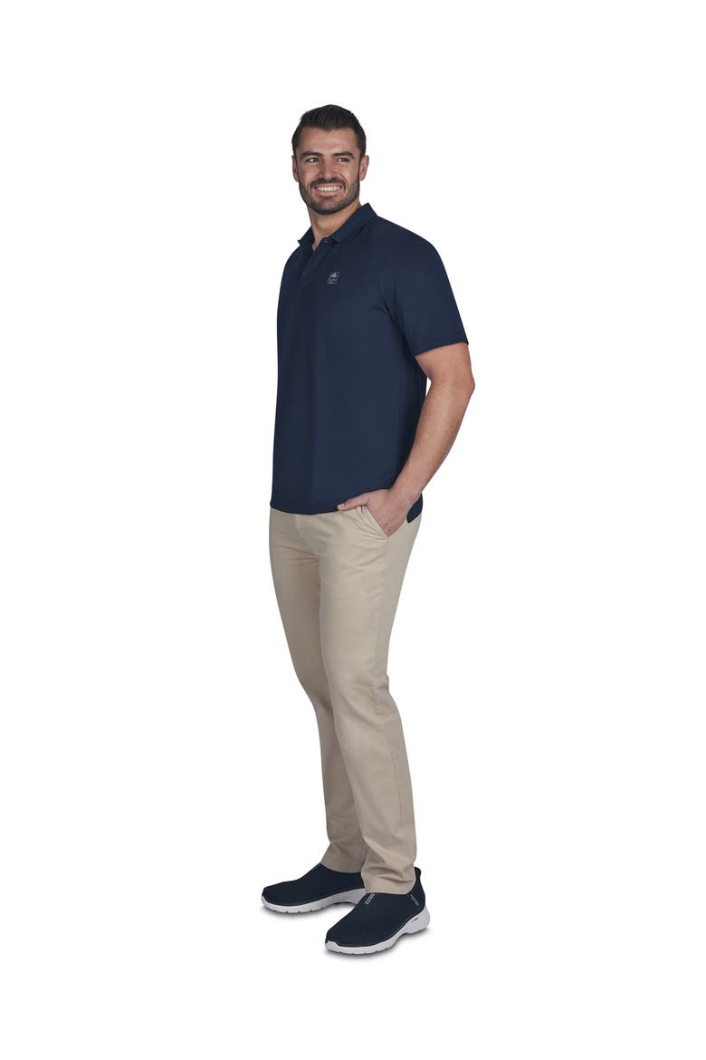 Golf Tech Polo Shirt, Alternate, color, Navy