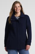 Lands' End Boucle Fleece Coat