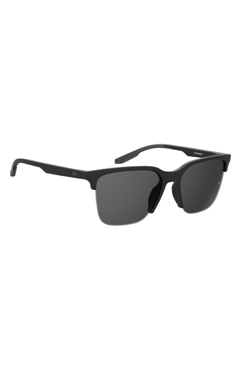 Under Armour 55mm Square Sunglasses, Alternate, color, 