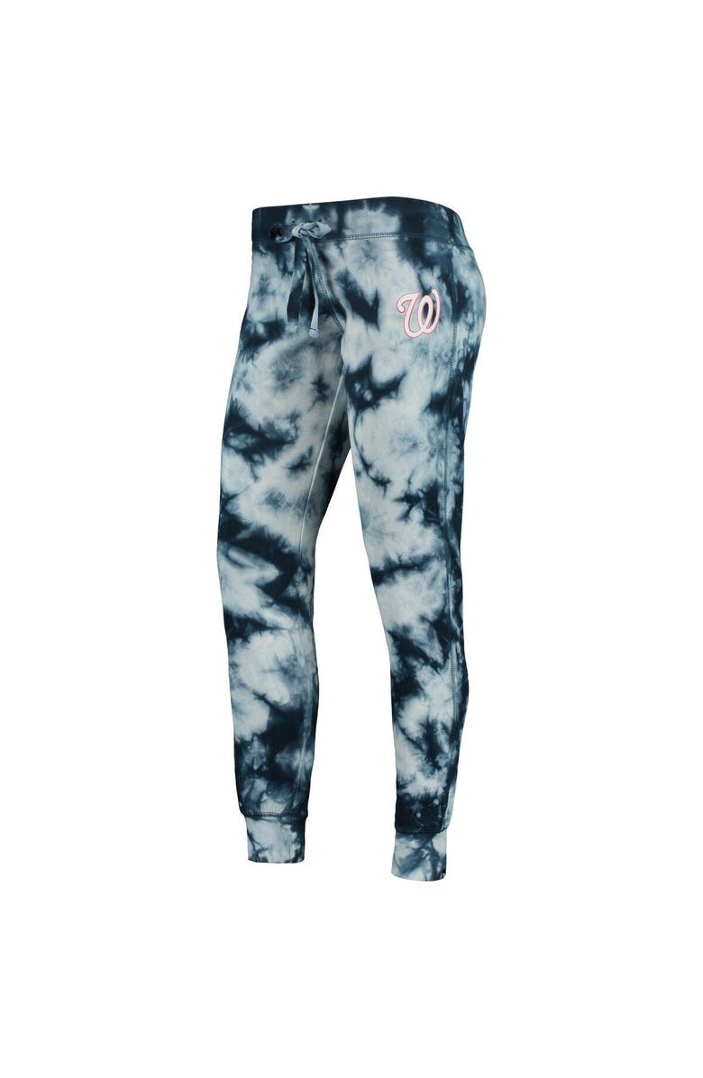 New Era Women's New Era Navy Washington Nationals Tie-Dye Jogger Pants, Alternate, color, Navy