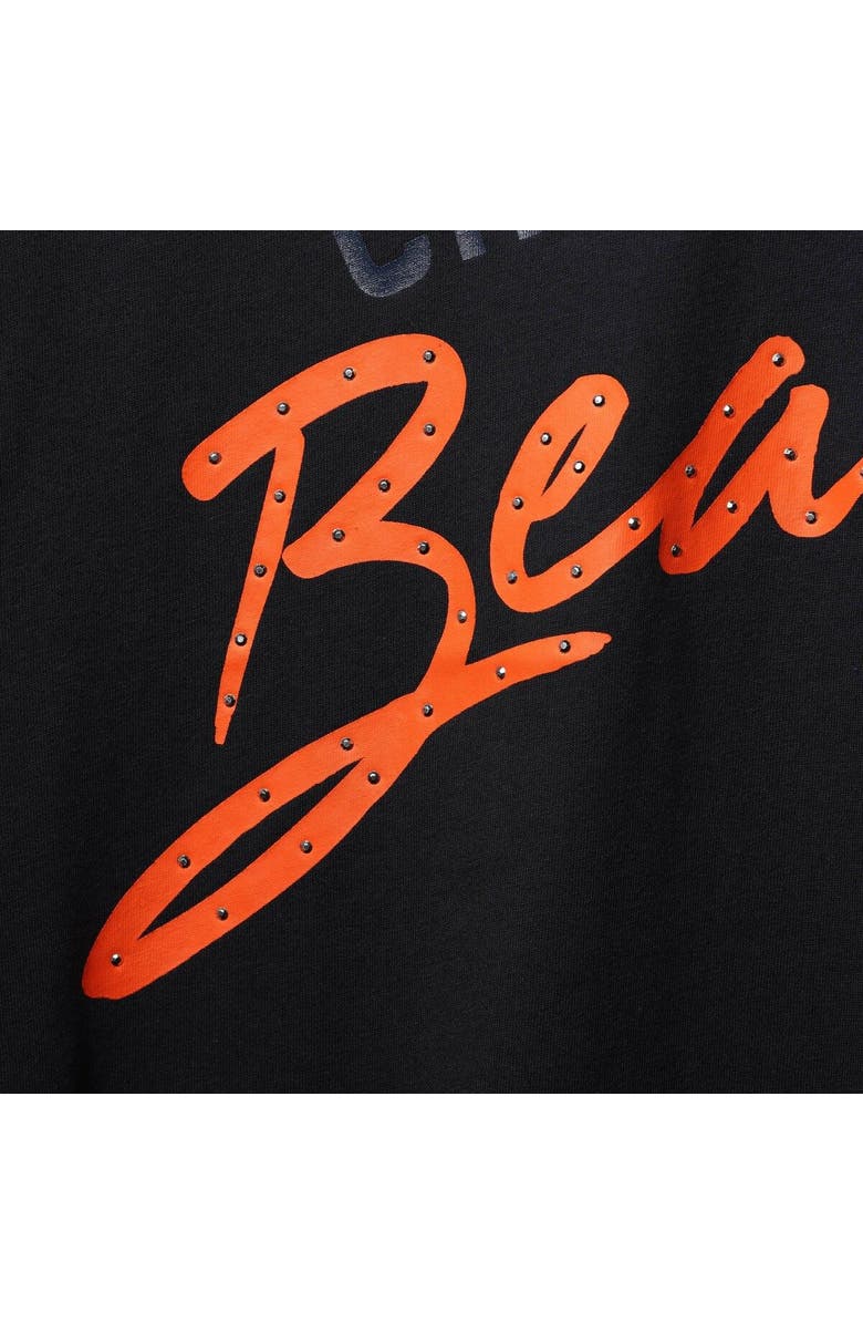 Tommy Hilfiger Women's Tommy Hilfiger Navy Chicago Bears Riley V-Neck T-Shirt, Alternate, color,